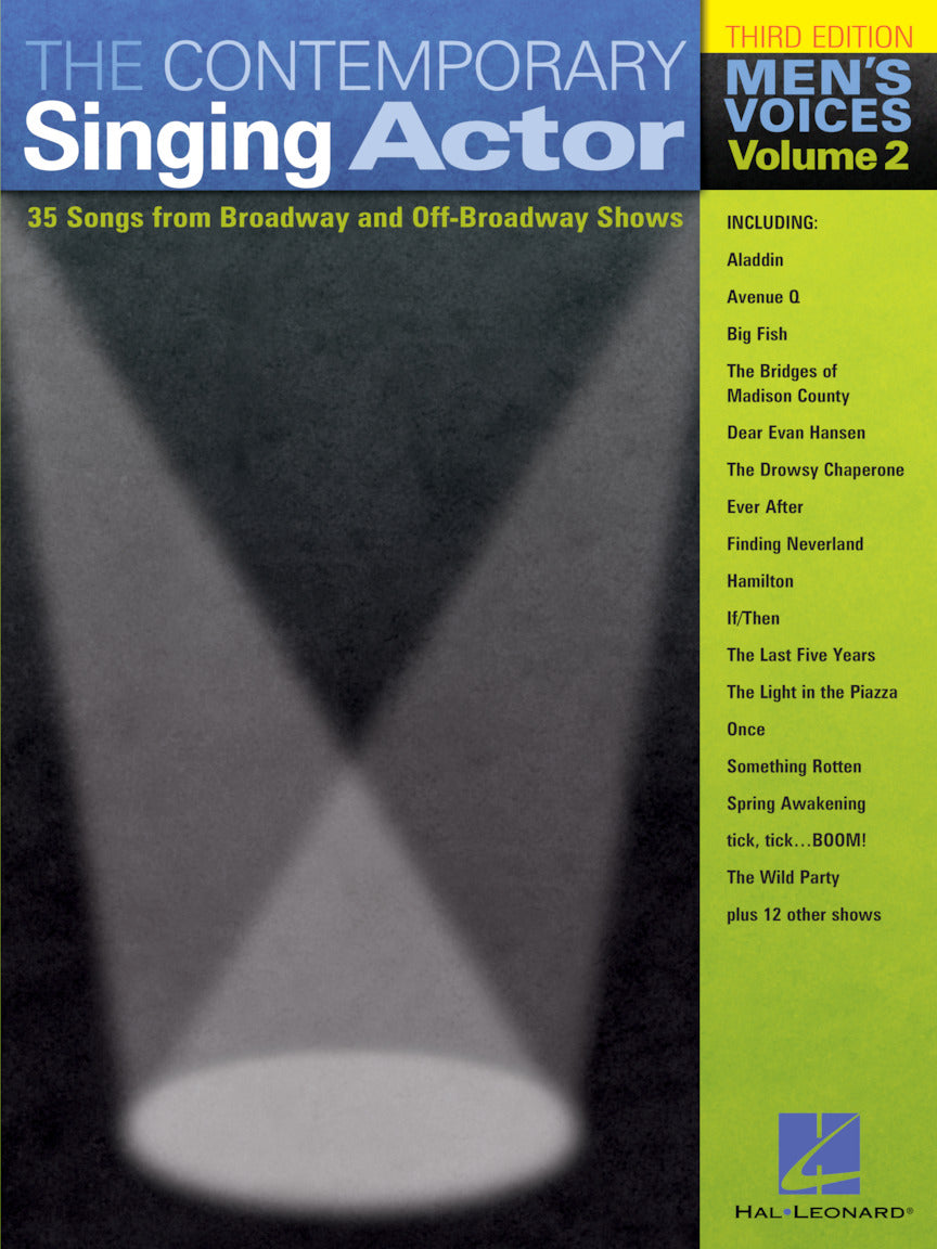 Contemporary Singing Actor Men's Voices, Volume 2 Third Edition