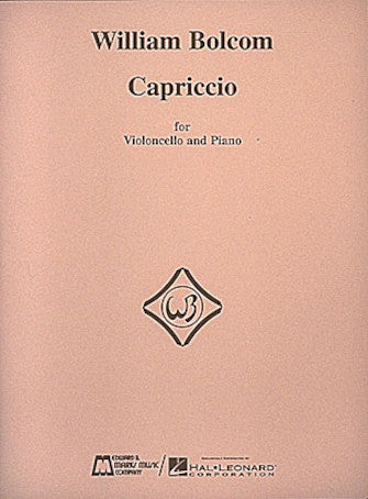 Bolcom Capriccio for Violoncello and Piano