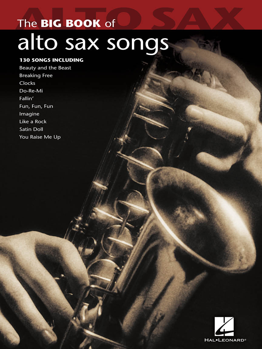 Big Books of Alto Sax Songs