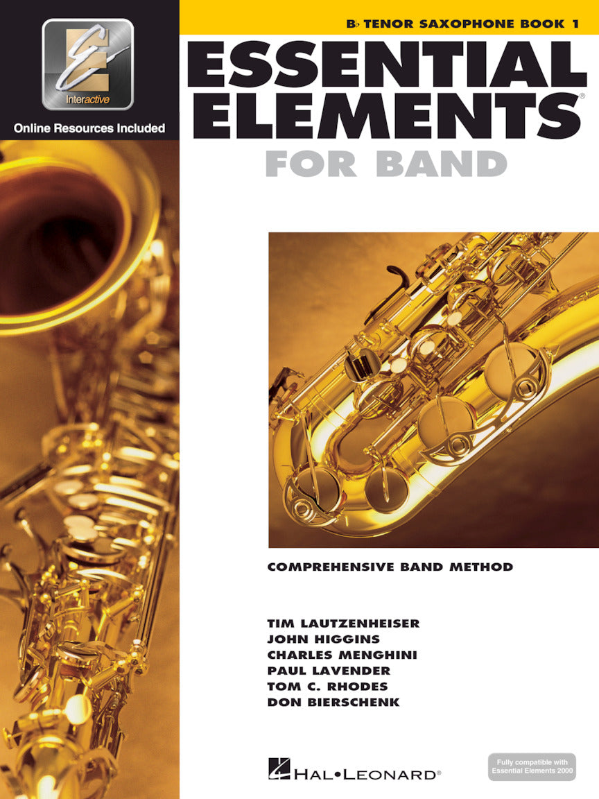 Bb Tenor Saxophone Book 1 with EEi Essential Elements for Band O/P
