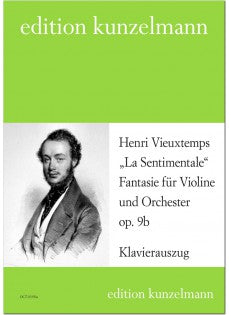 Vieuxtemps La Sentimentale Fantasia for violin and orchestra