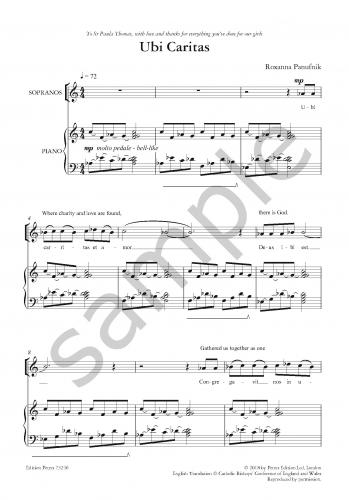 Panufnik Ubi Caritas