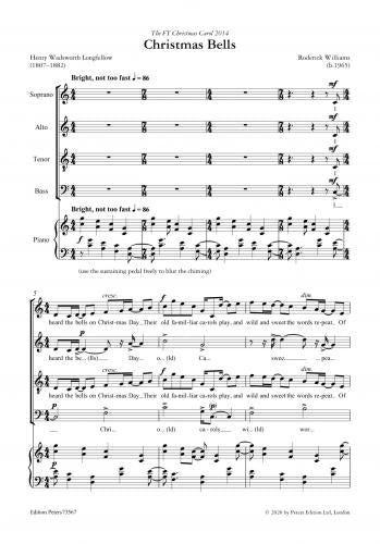 Williams Christmas Bells SATB