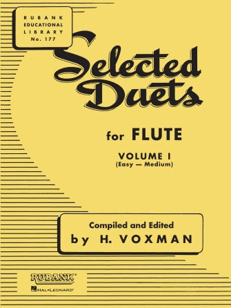 Rubank/Voxman Selected Duets Flute - Volume 1