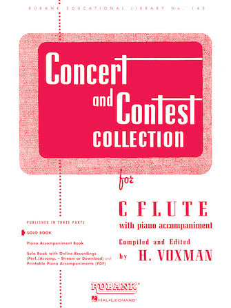 Rubank Concert and Contest Collection for C Flute