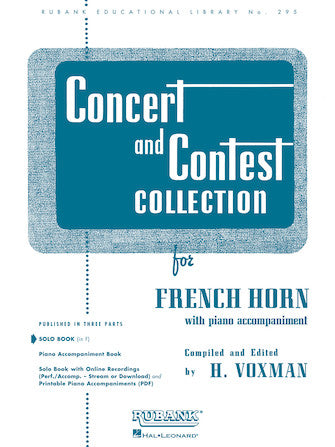 Concert and Contest Collections for French Horn