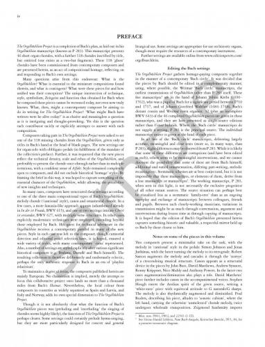 The Orgelbuchlein Project: a 21st-century completion of Bach's Little Organ Book