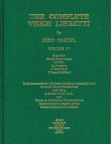 Complete Verdi Libretti Volume 4 (Castel)