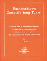 Rachmaninoff's Complete Song Texts