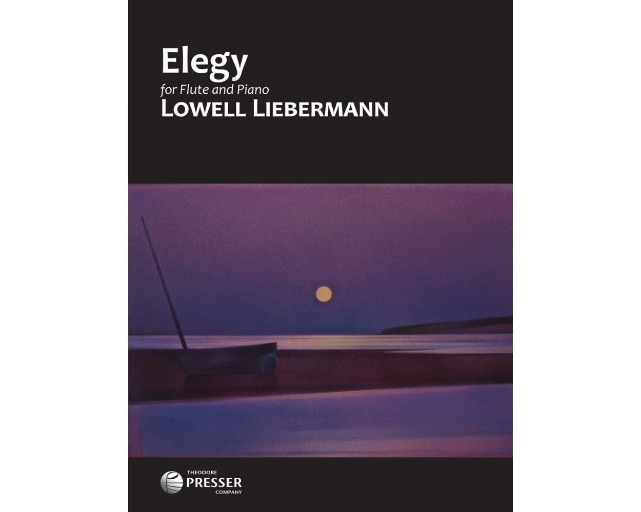 Liebermann Elegy Op. 119, For Flute And Piano