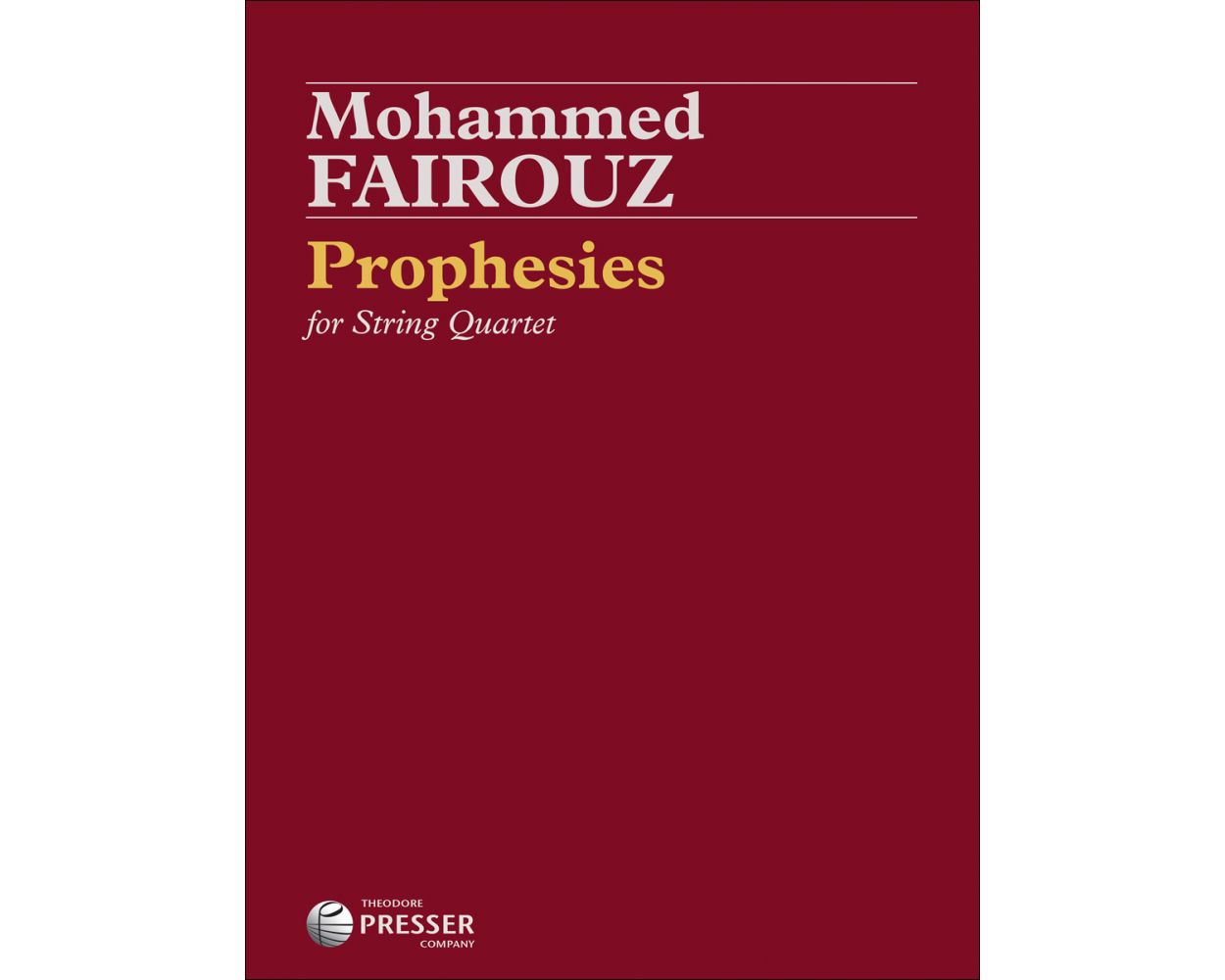Fairouz: Prophesies for String Quartet