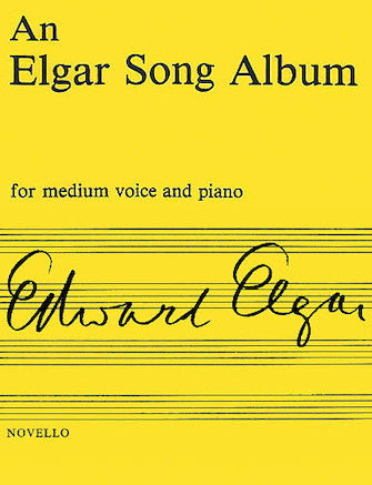 Elgar Song Album Medium Voice