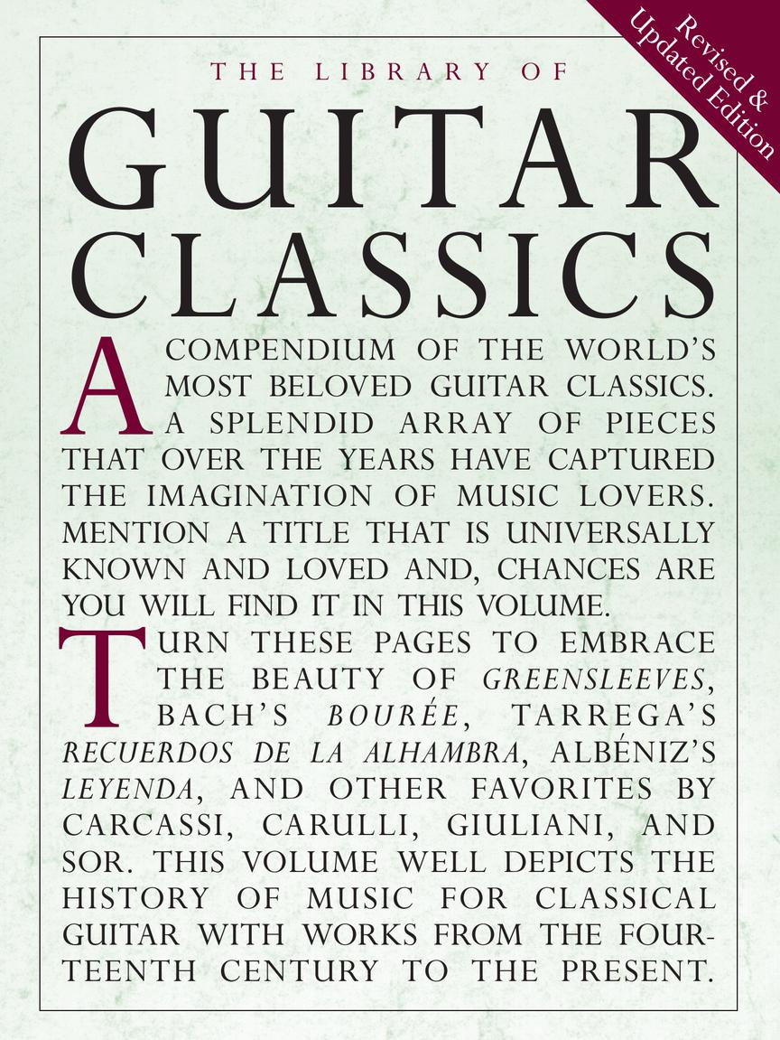 Library of Guitar Classics