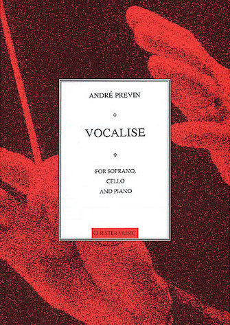 Previn: Vocalise for Soprano, Cello and Piano