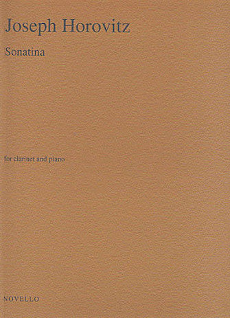 Horovitz Sonatina for Clarinet and Piano