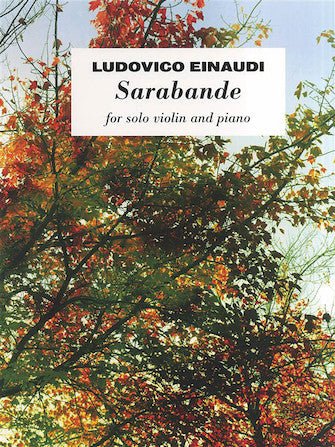 Sarabande For Solo Violin And Piano