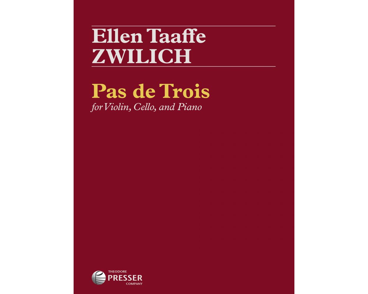 Zwilich Pas de Trois