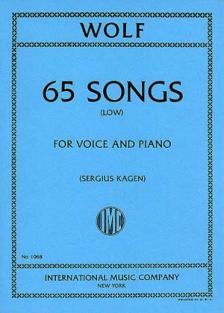 Wolf 65 Songs. (Low Voice)