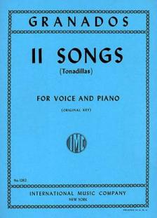 Granados 11 Songs (Tonadillas)