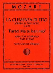 Mozart Parto! Ma tu ben mio, from "La Clemenza di Tito" for Soprano