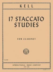 Kell 17 Staccato Studies for Clarinet
