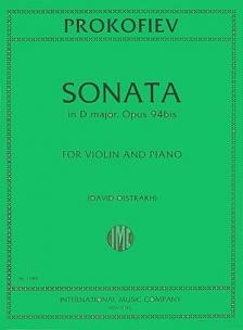 Prokofiev Violin Sonata D Major