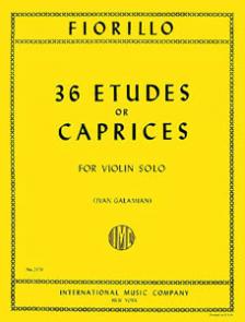 Fiorillo 36 Etudes or Caprices for Violin