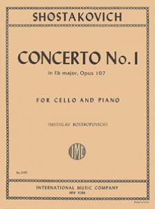 Shostakovich Cello Concerto No. 1, Opus 107