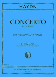 Haydn Eb Trumpet part only to the Concerto in Eb major, Hob. VIIe, No. 1 for Trumpet and Piano