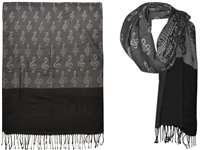 Scarf Pashmina with G-Clefs various colors