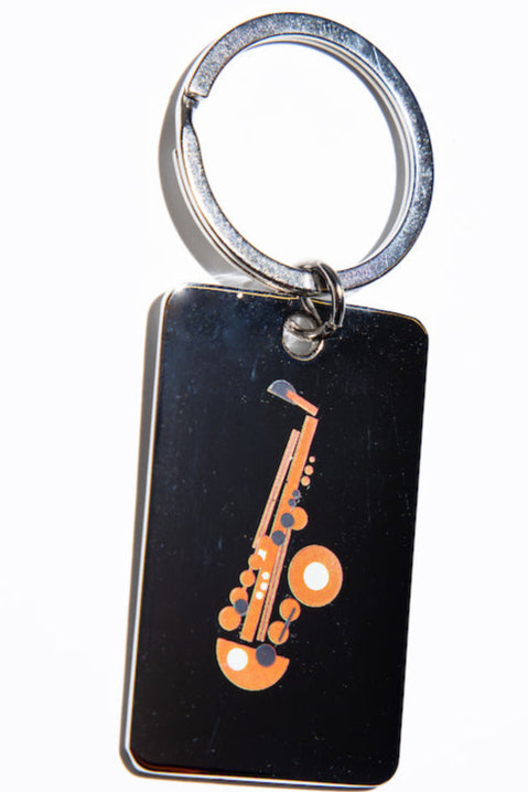 Clearance: Metal Keychain: Juilliard Icons