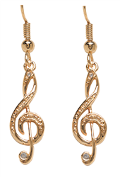 Treble Clef Earrings
