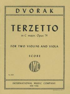 Dvořák: Terzetto in C major, Opus 74 (Study Score)