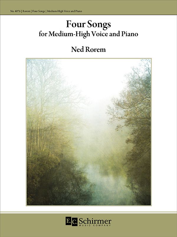 Rorem Four Songs for Medium-High Voice
