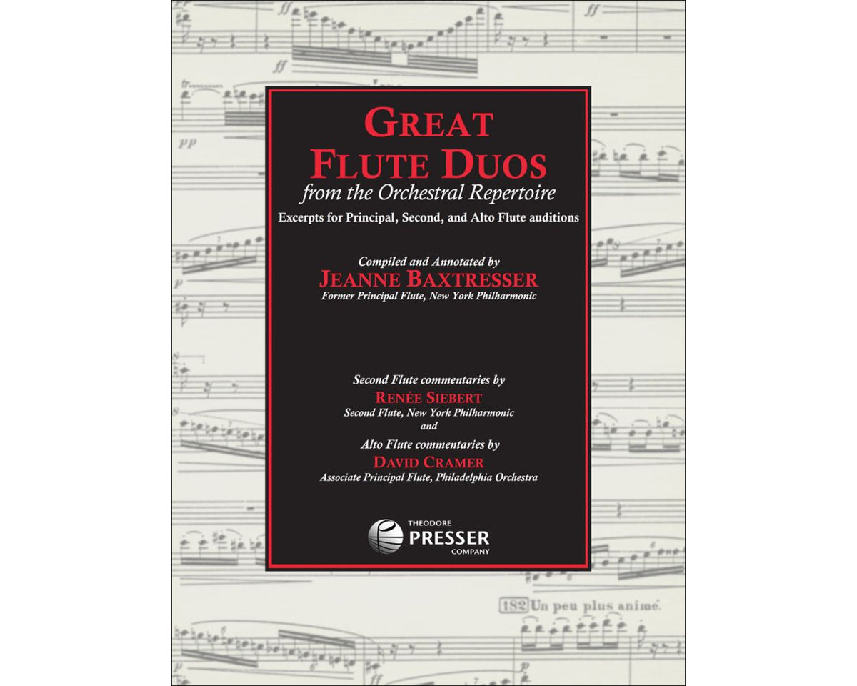 Baxtresser Great Flute Duos from the Orchestral Repertoire