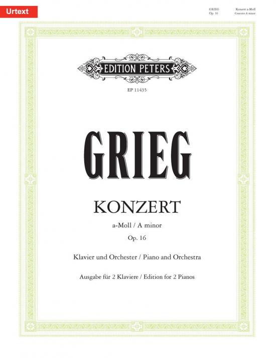 Grieg: Piano Concerto in A minor Op. 16 (Edition for 2 Pianos)