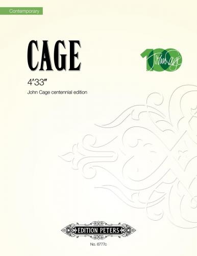 Cage 4'33'' Centennial Edition