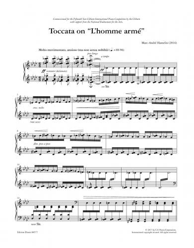 Hamelin Toccata on ''L'homme armé''