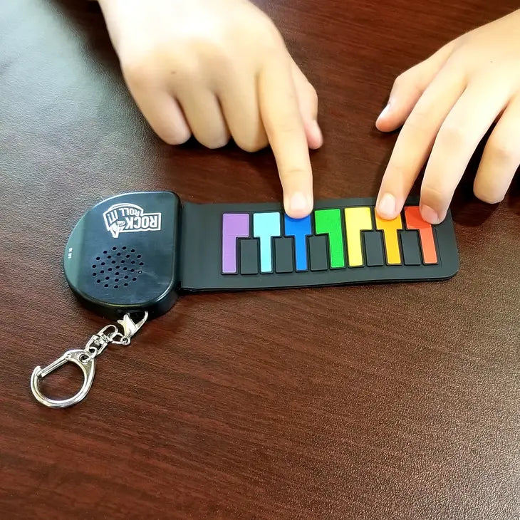 Keychain: Micro Rock and Roll It Rainbow Keyboard