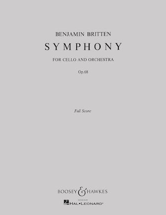 Britten Symphony, Op. 68 Full Score