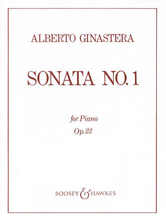 Ginastera: Sonata No. 1, Op. 22 Piano Solo