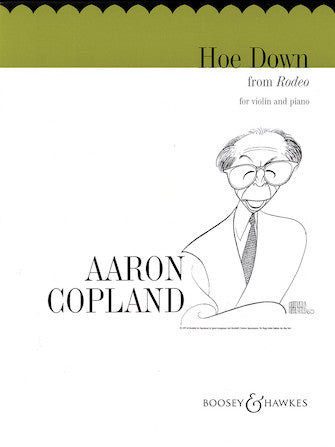 Copland: Hoe Down (from Rodeo) - Violin and Piano