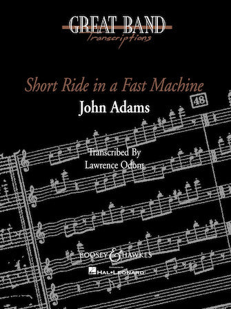 Adams Short Ride in a Fast Machine Full Score
