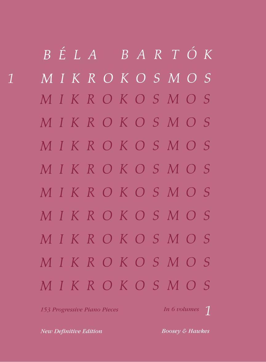 Bartok Mikrokosmos Volume 1 (Pink)