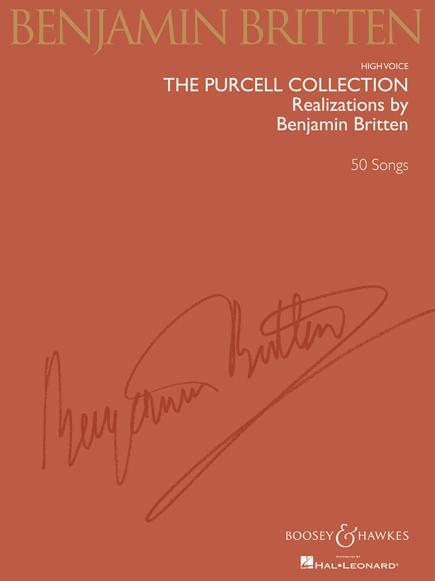 Britten Purcell Collection - 50 Songs High Voice Realizations by Benjamin Britten