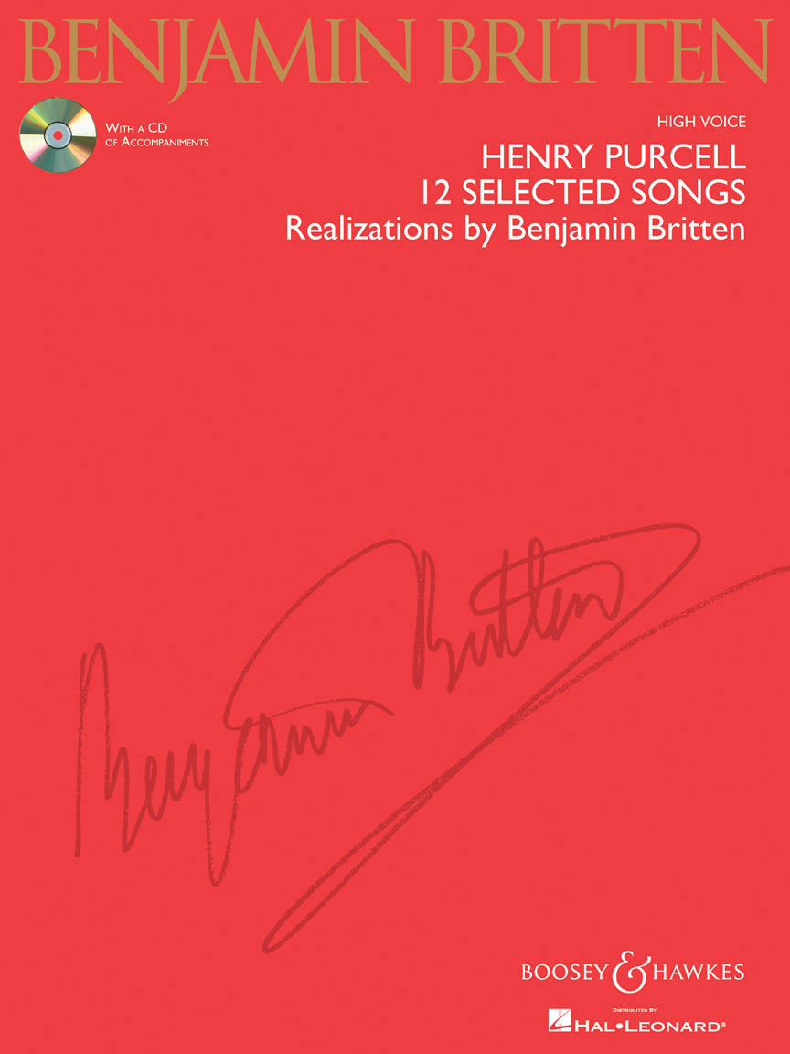 Purcell Selected Songs High Voice