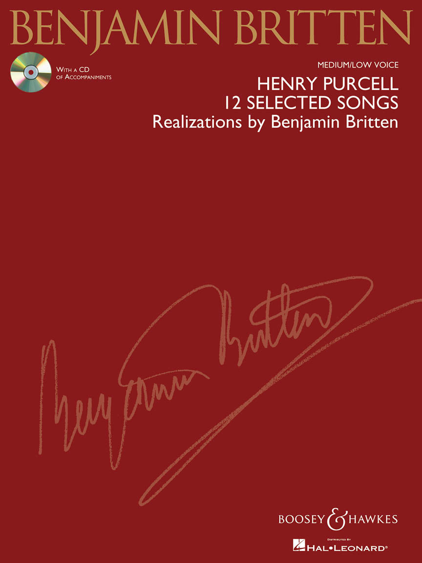 Purcell Selected Songs Medium/Low Voice