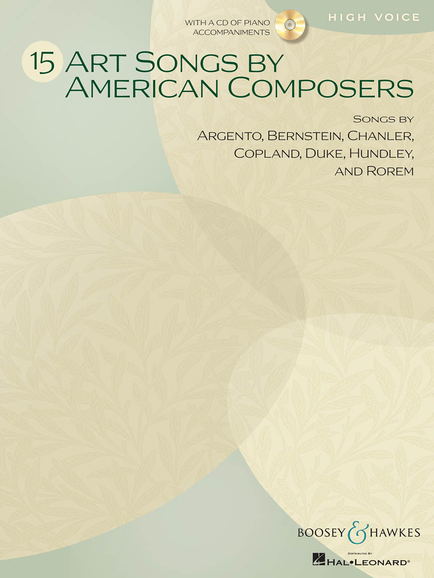 15 Art Songs by American Composers