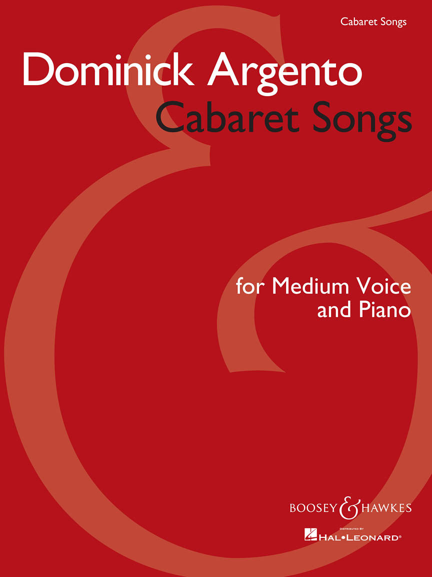 Argento Cabaret Songs - Medium Voice and Piano