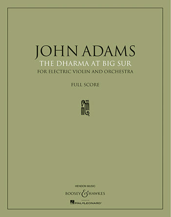 Adams, John - Dharma At Big Sur, The